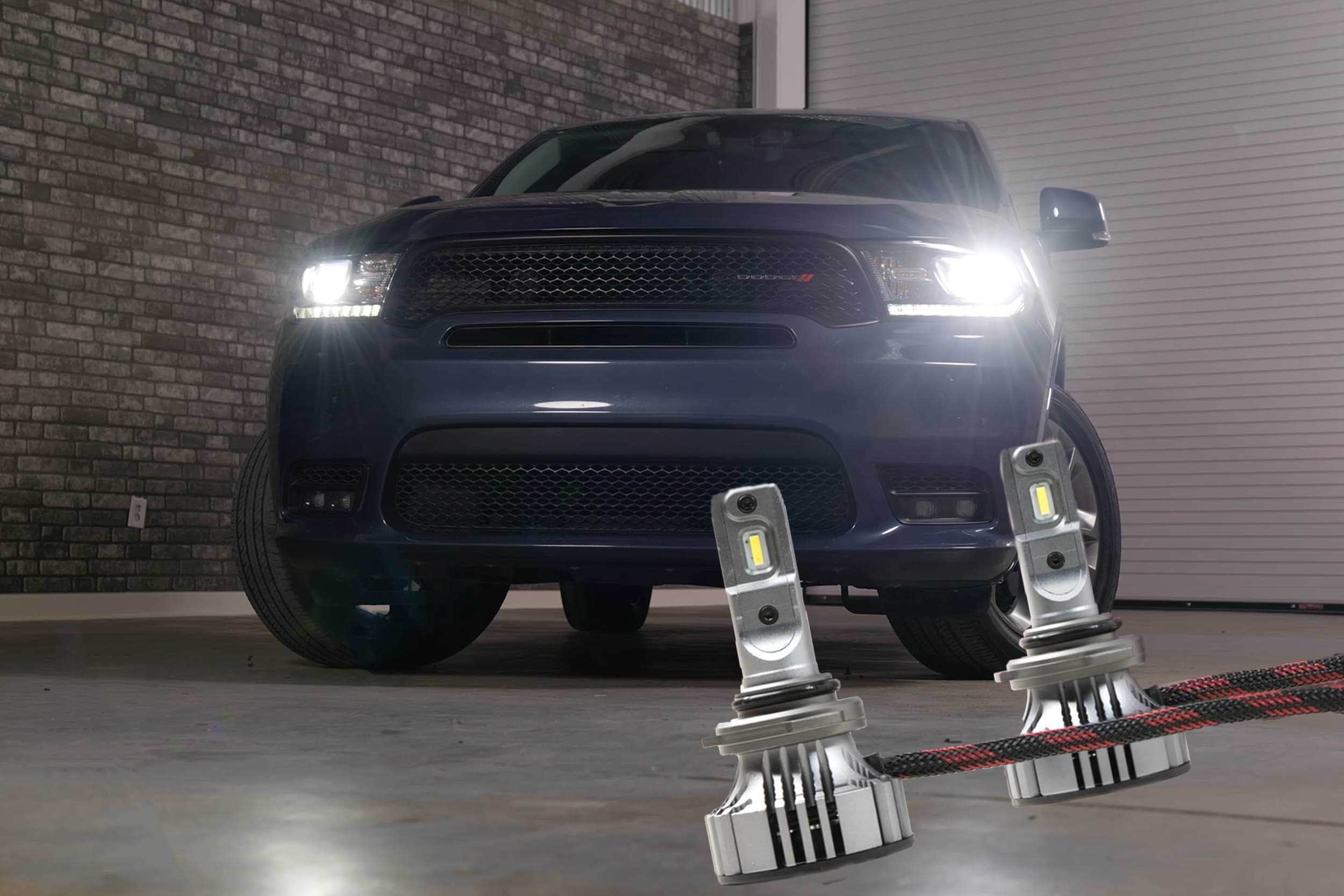 GTR Lighting Dodge Durango 14-20 S-V.4 LED Fog Light Bulbs